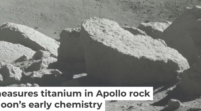 The Camelot crater in the Moon’s Taurus-Littrow Valley is where the sample containing trivalent titanium was found. NASA/Apollo 17: AS17-145-22159